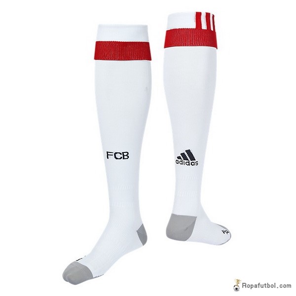 Calcetines Bayern de Múnich Replica Tercera Ropa 2017/18 Blanco